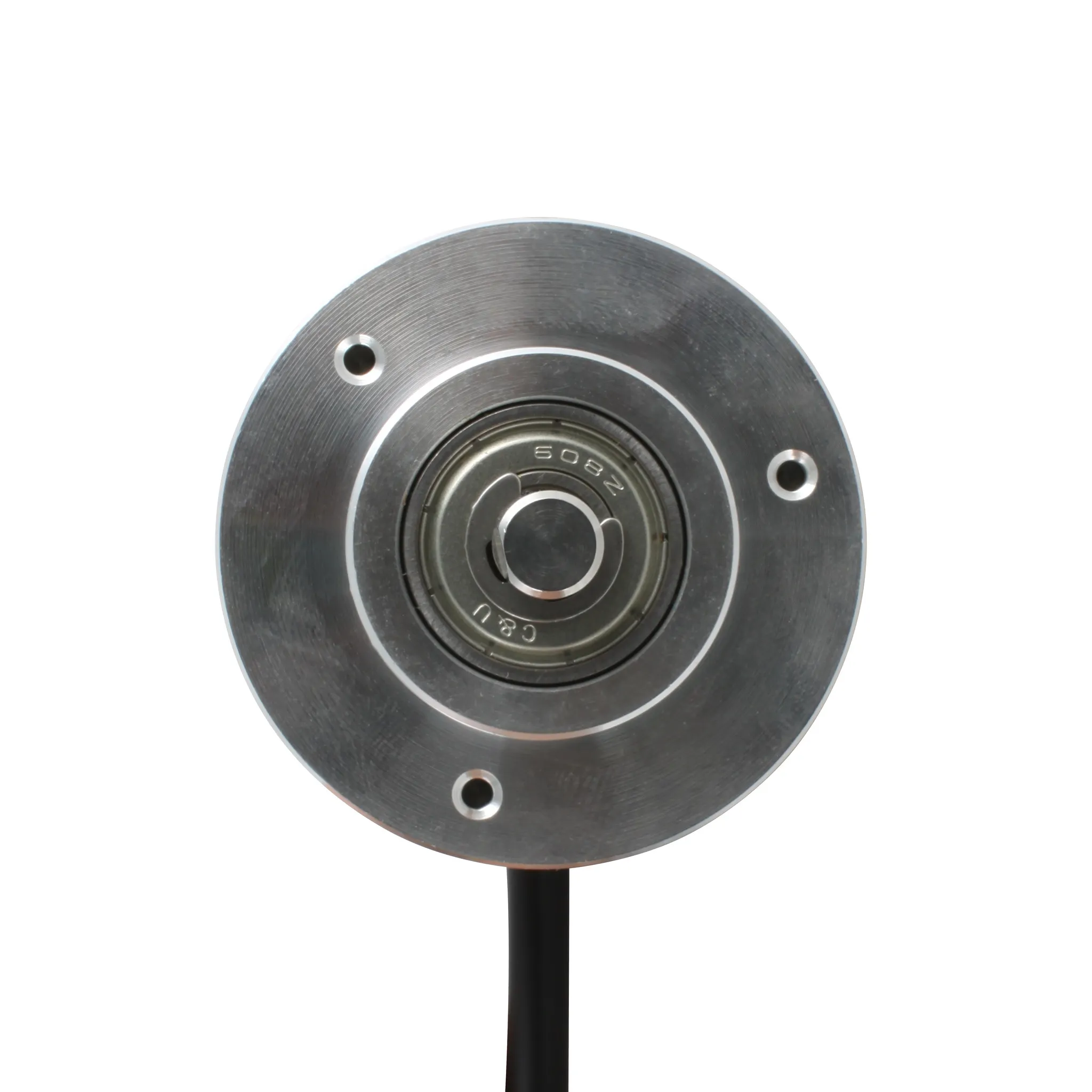 Инкрементальный энкодер D=40мм, выступающий вал 8мм, 500 имп/об, 5VDC, выход TTL, IP54, -20…+80°C, радиальный кабель 2м