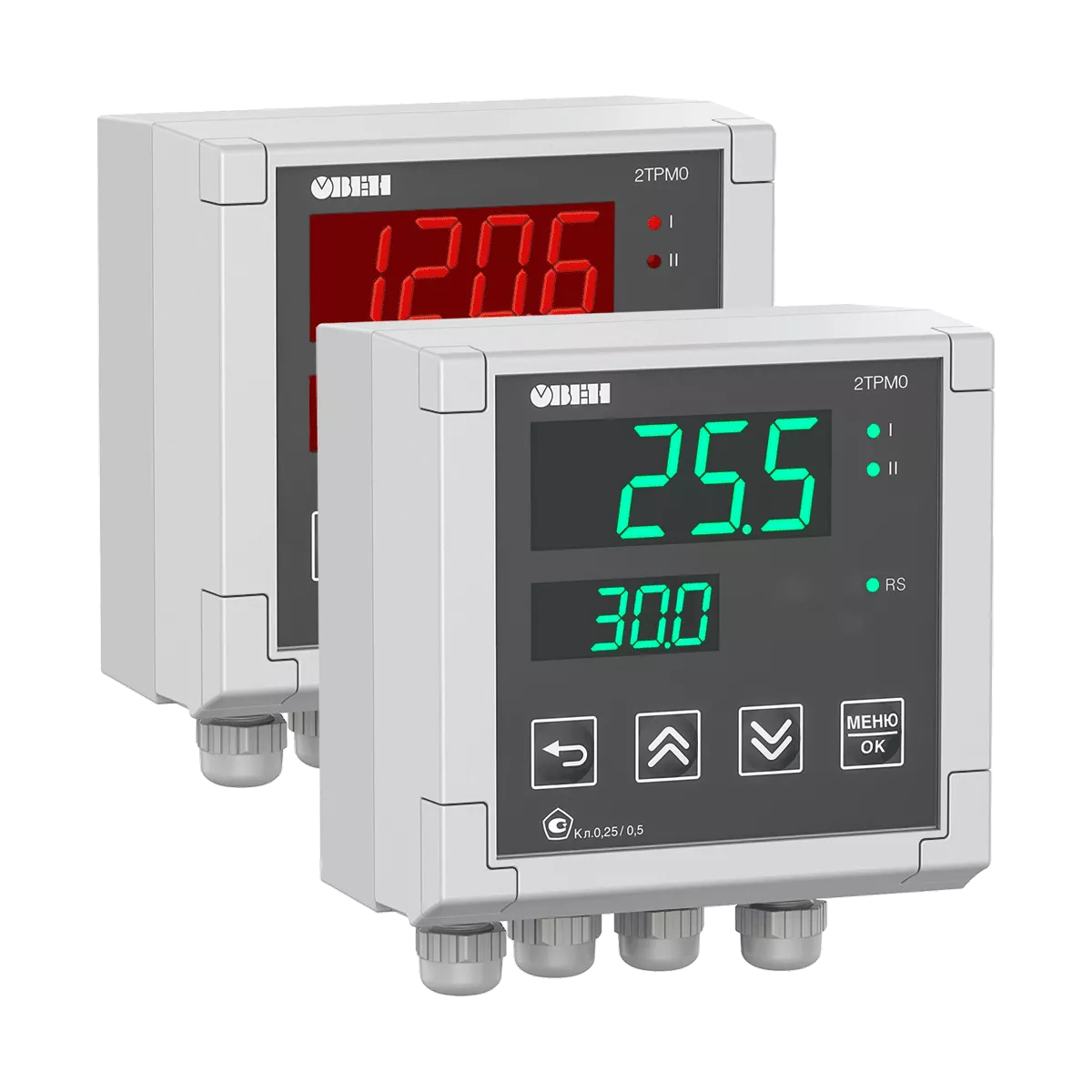 2ТРМ0 двухканальный измеритель с интерфейсом RS-485