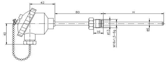 Термопара ТД719