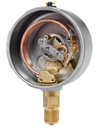 Вакуумметры, мановакуумметры, манометры электроконтактные пылевлагозащищенные ДВ2010ф, ДА2010ф, ДМ2010ф IP54(IP65) (Диаметр: 100 мм)