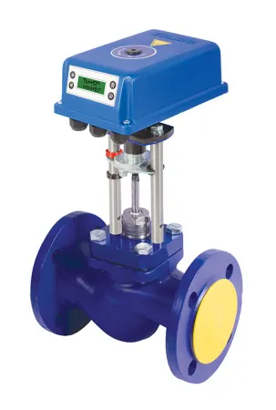 Клапан-регулятор температуры для отопления и ГВС с ЭИМ ВЭП-2ХХ