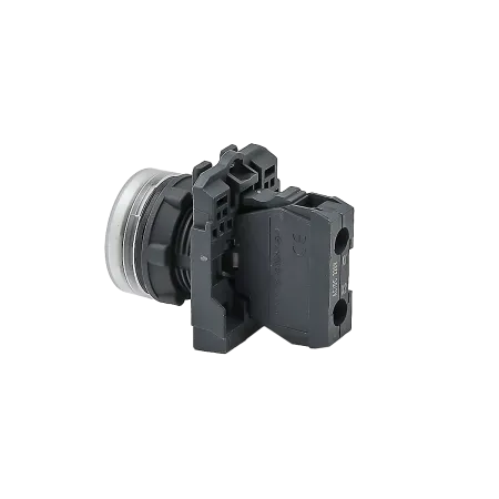 Лампа сигнальная белая, 220V AС/DC, IP65, пластик
