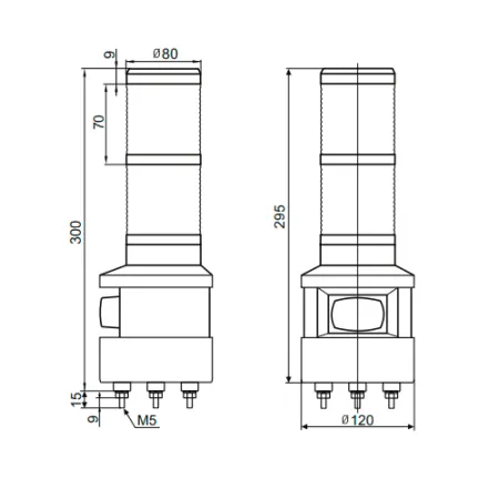 SFL100B-024-RG Светосигнальный маячок