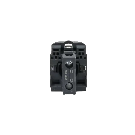 Лампа сигнальная белая, 220V AС/DC, IP65, пластик