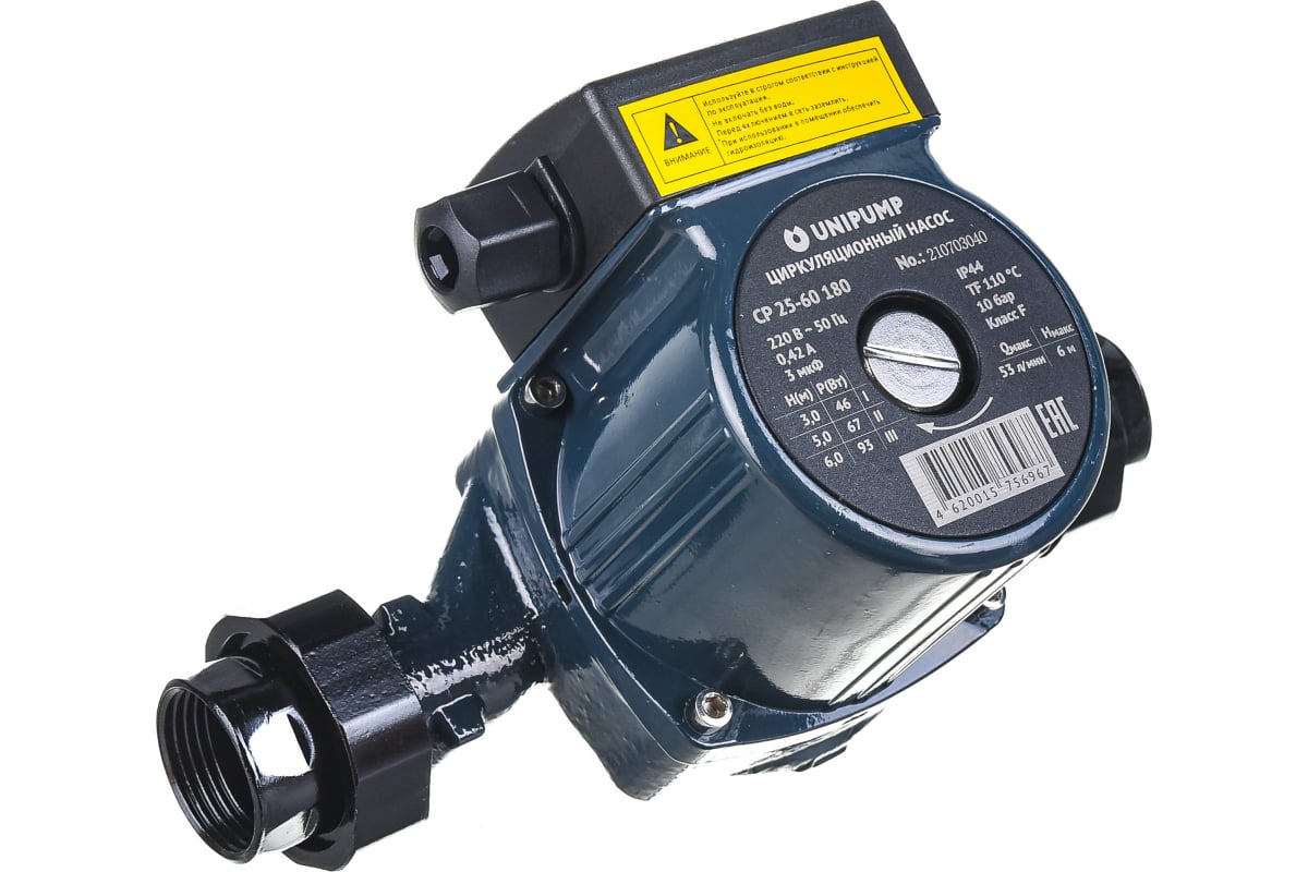 Циркуляционный насос UNIPUMP CP 25-60 180